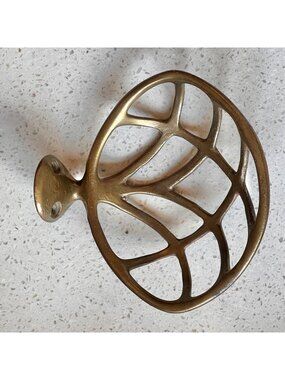 Victorian Style Brass Wall Mount Soap Holder 4.75" W  4.25" From Wall Kitchen